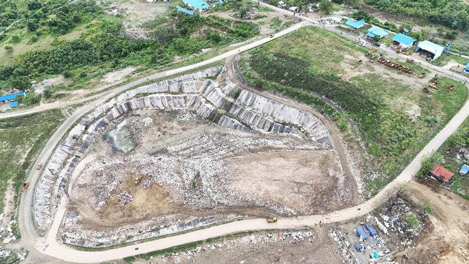 UPTD TPA Kawatuna tampak udara 1
